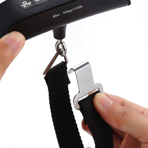 BSCI pesant la couleur portative de noir d'échelle de bagage de Digital de <span class=keywords><strong>bagages</strong></span> du voyage 50kg - Product Image 5