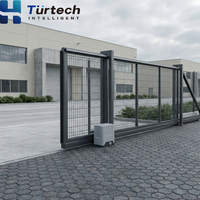 Moteur de portail coulissant automatique Turtech SLG-A-1800-AC, ouvre-portail commercial robuste
