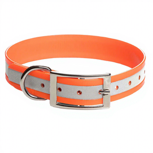 Collier pour chien en polyester plastique personnalisé, doux, confortable, moderne, classique, tactique, réfléchissant, résistant aux odeurs, lavable, SunGlo - Product Image 1