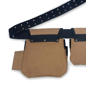 Top Manufacturer Custom Heavy Duty Hand Leather Belt Wholesale Customized Premium Genuine Leather Carpenter <b>Tool</b> Belts - Product Image 6