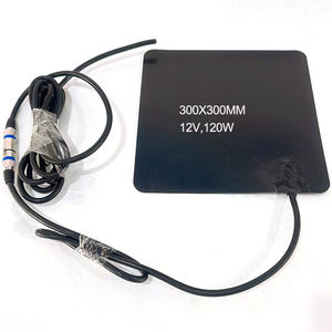 ALXD 12V 120W Resistive Silicone Rubber Heater Heat Pad <b>Food</b> <b>Warmer</b> Bag Heating Equipment 0-180C 300x300mm - Product Image 6