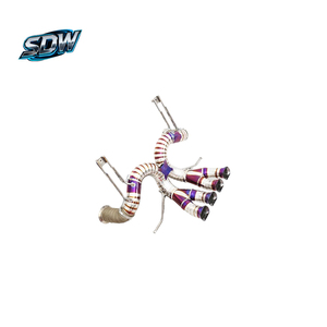 Sistema de Escape con Válvulas para <span class=keywords><strong>Lamborghini</strong></span> Aventador <span class=keywords><strong>SVJ</strong></span>, Huracán EVO, Gallardo, <span class=keywords><strong>Murciélago</strong></span>, Urus, Tubos de Escape Deportivos Catback - Product Image 3