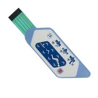 Clavier à membrane pour borne extérieure, résistant aux UV, couleurs personnalisables, longue durée de vie pour terminal