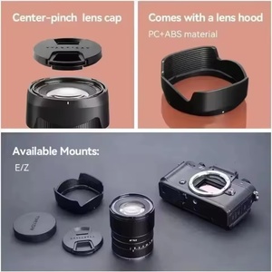 Objectif Plein Cadre TTArtisan 75mm F2.0 Auto Focus pour <span class=keywords><strong>Sony</strong></span> A7M4 A6000 Zve10 A6700 <span class=keywords><strong>FX30</strong></span>, Nikon Zfc Z9 Z50 et Monture L - Product Image 4