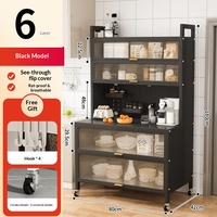 Étagères de rangement multicouches pour la maison, solution de rangement pour la vaisselle et les bols