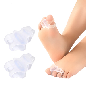 2026 NUEVO Anillo Separador de Dedos de Gel Suave Elástico Lavable y Reutilizable para Corrección de Hallux Valgus, Protector de Juanetes - Product Image 1