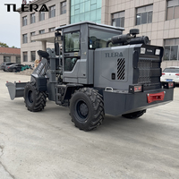 Chargeuse sur pneus hydraulique TLERA 936 de fabrication chinoise avec attache rapide et grande benne pour travaux agricoles et de jardinage
