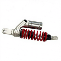 Aluminum Hydraulic Double Adjustment 300mm/330mm Yellow Motorcycle Rear Shock Absorber for Street/Dual Motorcycles