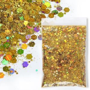 Glitters cho asmr video Cải Cách asmr phòng tập thể dục phấn tự làm chất liệu yiouasmrchalk 1 bộ 10 màu 50g mỗi túi - Product Image 5