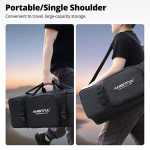 Housse Rembourrée 105cm x 75cm pour Équipement de Photographie, Kit de Prise de Vue pour Trépied, Support de Lumière, Parapluie, Accessoires de Studio <span class=keywords><strong>Photo</strong></span>, Sac de Transport - Product Image 3