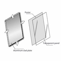 Présentoir rotatif de mode en alliage d'aluminium pour le présentoir de magasin de design d'intérieur pour les vitrines de magasin de vêtements