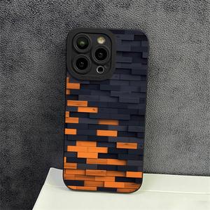 Custodia per telefono in morbido TPU Building Block per iphone 7 8 X XS XR 11 12 13 14 Mini Pro Plus Max ragazze custodia per telefono - Product Image 3