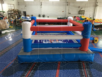 Lutte gonflable de ring de boxe d'enfants bon marché pleins d'entrain à vendre avec l'arène de Sport de boxe de gants