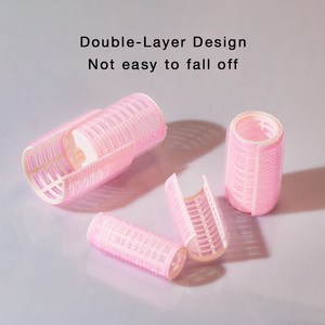 Rouleaux à cheveux en plastique légers et durables à faible MOQ, pour un coiffage sans effort, avec logo personnalisé, idéaux pour les cadeaux - Product Image 3