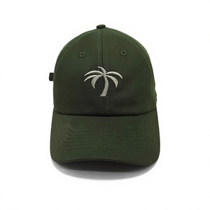 Gorra de Béisbol Ajustable Color Oliva, Estilo Dad Hat, de 6 Paneles, Sin Estructura, de Algodón, para Deportes Casuales al Aire Libre, Hecha en Vietnam - Product Image 1