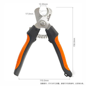 Pince à dénuder et à sertir en acier inoxydable, outil hydraulique à cliquet pour couper les câbles, outil manuel - Product Image 2