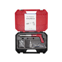 Kit de pistolet à clous industriel portable en acier inoxydable pour béton, poignée en plastique, manuel, haute efficacité, ODM, usage domestique