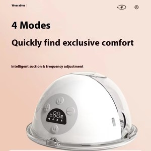 เครื่องปั๊มนมไฟฟ้าแบบพกพา แฮนด์ฟรี <span class=keywords><strong>4</strong></span> โหมด 12 ระดับ เงียบ 45 เดซิเบล สำหรับคุณแม่ - Product Image 4