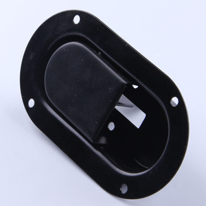 Cerradura de Puerta Semicircular Pequeña de 150x100mm, Cerradura de Palanca de Hierro para Generador Diésel y Maquinaria de Construcción - Product Image 2