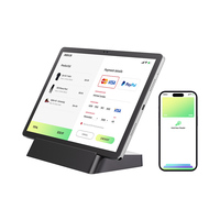 Tablette Kiosque 11 Pouces 1920*1200 IPS, Tablette de Menu NFC avec Fonction de Paiement par Contact, Tablette Android NFC avec Station de Recharge, Tablette de Commande pour Restaurant