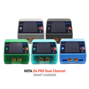 Hota D6 Pro 200W ac/ 650W DC ชาร์จ15A คู่ | 1-6S lipo/ ชาร์จไร้สายสำหรับเฟิร์มแวร์ FPV/RC UAV <span class=keywords><strong>2</strong></span>.8 "LCD & USB - Product Image 5