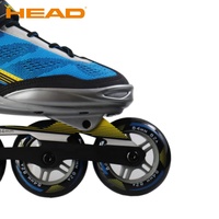Patins à roulettes en ligne professionnels pour adultes HEAD avec roulements ABEC-7, 4 roues, pour slalom en extérieur, matériaux en PU, maille, cuir ou tissu