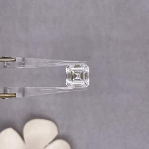Diamant synthétique Starsgem 2EX Asscher, taille Asscher, qualité D VS1, diamant cultivé en laboratoire CVD, pierre libre pour la création de colliers - Product Image 2