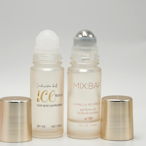 30ml 50ml Glass Pain Rolling Ball Botella Masaje Roll on Ball Botella para aceite esencial Cuidado DE LA PIEL Embalaje con bola de plástico - Product Image 2