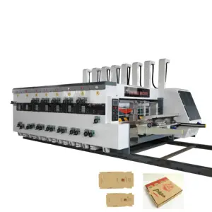ZHENHUA YSF-D Automatic Flexo Corrugated Carton Box Forming Printing Slotting Die Cutting Packing Packaging Machine Manufacturer