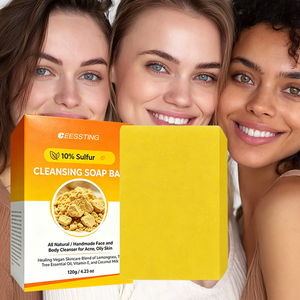 <strong>Wholesale</strong> Face Body Care Handmade Skin Whitening Brightening Dark Spot Remover Solid Original 10% <strong>Sulfur</strong> Cleansing Soap <strong>Bar</strong> - Product Image 1