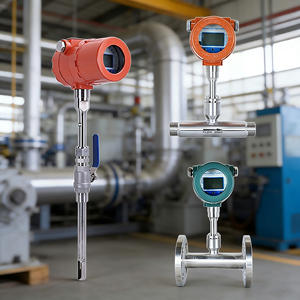 <span class=keywords><strong>Medidor</strong></span> de Flujo Másico de <span class=keywords><strong>Gas</strong></span> Térmico Industrial Dn25 con Pantalla LCD Inteligente <span class=keywords><strong>para</strong></span> Nitrógeno, CO2, Amoníaco, Fabricante - Product Image 1