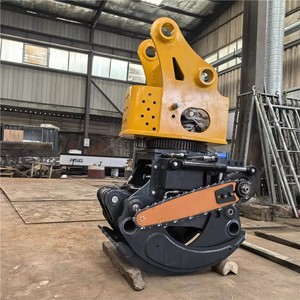 Équipement de journalisation Scie à <span class=keywords><strong>grappin</strong></span> de coupe d'arbre rotative à 360 degrés pour <span class=keywords><strong>coupeur</strong></span> de bois hydraulique d'excavatrice avec <span class=keywords><strong>grappin</strong></span> - Product Image 6