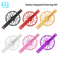Pédalier SeeMore Brompton en alliage d'aluminium 50T avec bras de 170 mm pour vélo pliant et vélo de route 7-11 vitesses, pédalier CNC