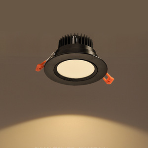 Luminaria LED Empotrable en Techo, Sin Marco, Iluminación Interior, CA 220V, Aluminio Negro, Alto CRI 90, Clasificación IP20, Regulable, Garantía de 3 Años - Product Image 3