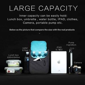 Bolsa Delantera para Manillar de Bicicleta, Cesta para Cuadro de Bicicleta, Accesorios Profesionales para Ciclismo, Fábrica con Certificación BSCI - Product Image 3