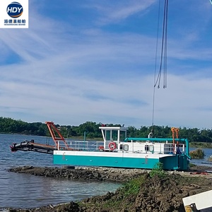 Draga de Succión de 2600 Metros/hora Equipada con Motor de Caja de Cambios y Bomba, Utilizada para Dragado de Ríos, Lagos y Mar - Product Image 1