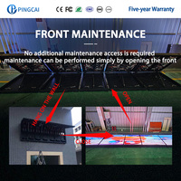 Écran LED d'affichage extérieur pour devanture de magasin, panneau d'affichage LED SMD 2,5 mm P2.5, écran d'affichage LED pour panneau publicitaire