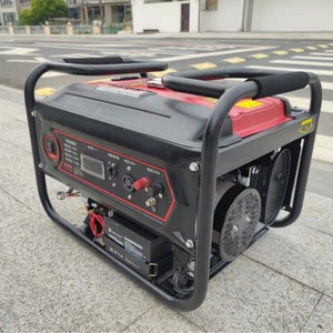 Gasoline <b>Generator</b> 2/3KW Electric Hand Starter Single Phase 220V 50Hz Portable Construction Home Backup <b>Power</b> - Product Image 1