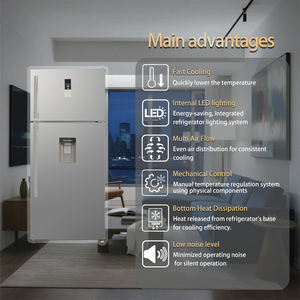 MDFR510WED Réfrigérateur domestique à montage supérieur 510L sans gel Réfrigérateur à contrôle électronique à <span class=keywords><strong>d</strong></span>ébit <span class=keywords><strong>d</strong></span>'air multiple avec <span class=keywords><strong>distributeur</strong></span> <span class=keywords><strong>d</strong></span>'<span class=keywords><strong>eau</strong></span> - Product Image 3