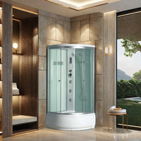 Salle de bain préfabriquée portable aux Philippines, salle de douche à vapeur modulaire