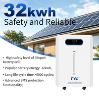 Kit solaire complet 24 kW avec panneaux solaires de niveau 1, onduleur intégré pour hôtel, complexe hôtelier, maison d'hôtes, système d'alimentation solaire hors réseau