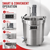 Machine automatique de cuisson de soupes avec agitateur, marmite commerciale pour restaurant et cantine