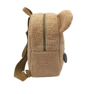 Backpack Custom Plush Teddy Bear Backpack Cartoon Mochila Infantil School Kids Backpack Bag Mochilas Escolares 2022 Mini Plush Backpack