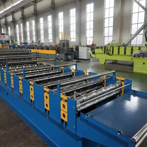 Tráng men ngói tạo thành máy thép mạ kẽm tấm lợp Máy ép mái ngói Máy ép - Product Image 4