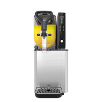 Machine à slush et smoothie automatique portable, mini, domestique et commerciale, écologique, distributeur de boissons glacées, 2 robinets, 3L, auto-nettoyante