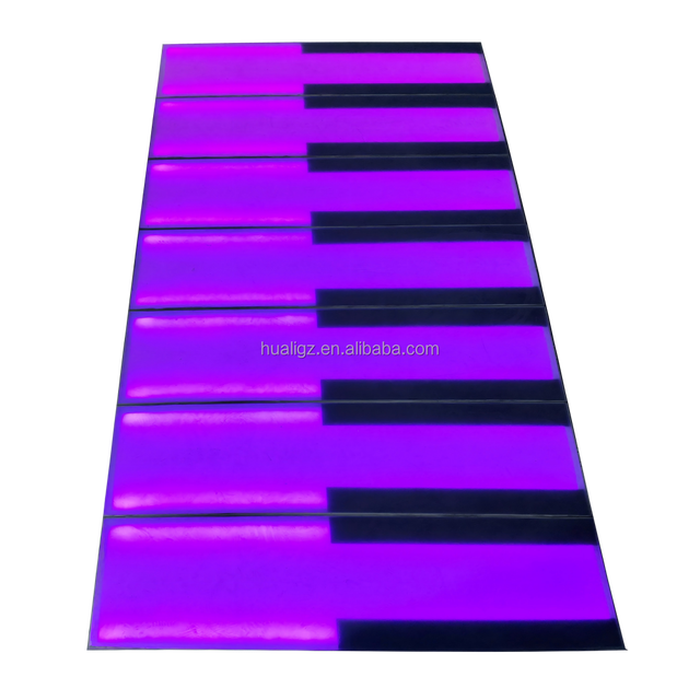 Programmable DMX RGB Music-Activated Piano Brick Lights LED Interactive Outdoor IP67 300kg Capacity Dance Floor