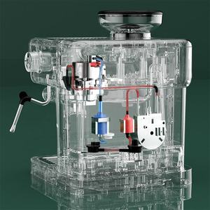 Professional Espresso Coffee Maker Programmable Household and Business Cappuccino <b>Machine</b> for Hotels - Product Image 5