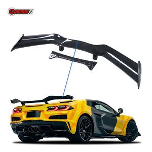 Aileron arrière de course en fibre de carbone sèche de haute qualité, style Z06, pour Chevrolet Corvette C8 - Product Image 1