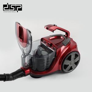 Aspirateur à cartouche Dsp 1200W, technologie cyclonique, rouge, pour tapis, poils d'animaux, élimination des acariens - Product Image 2