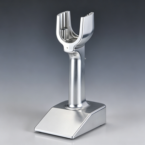 CNC Machined Aluminum Alloy Instrument Holder Stand <b>U</b>-Shaped <b>Clamping</b> Bracket for Equipment Fixing Made Per Your Drawing - Product Image 1